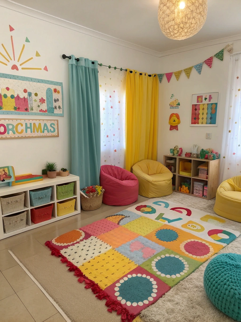Bright Room Decor for Kids