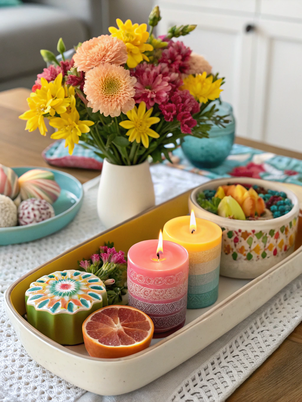 Colorful Home Styling Ideas