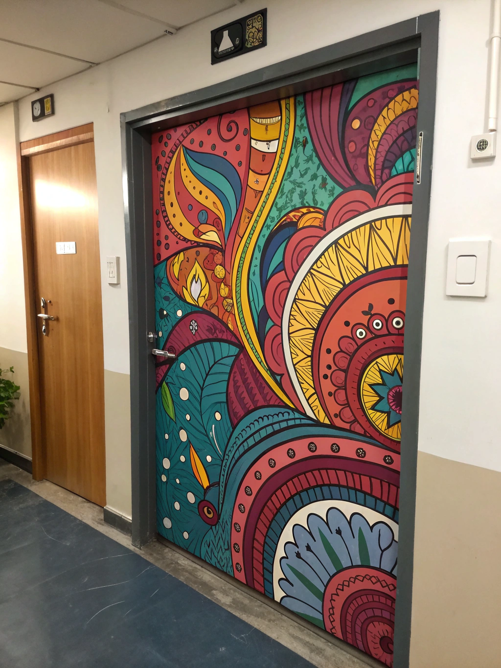 Door Murals for Creative Interiors