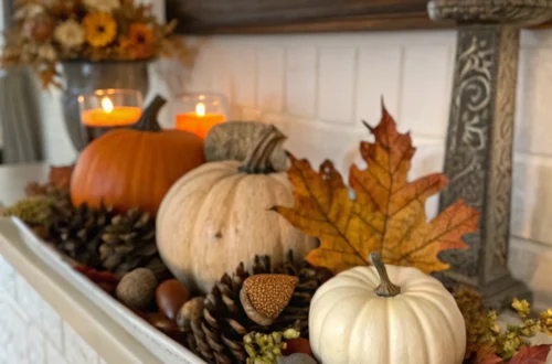 Fall Mantel Decor Inspiration