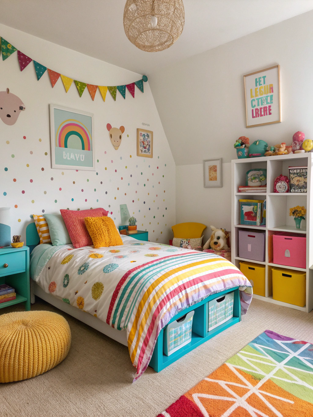 Kids Bedroom Color Styling